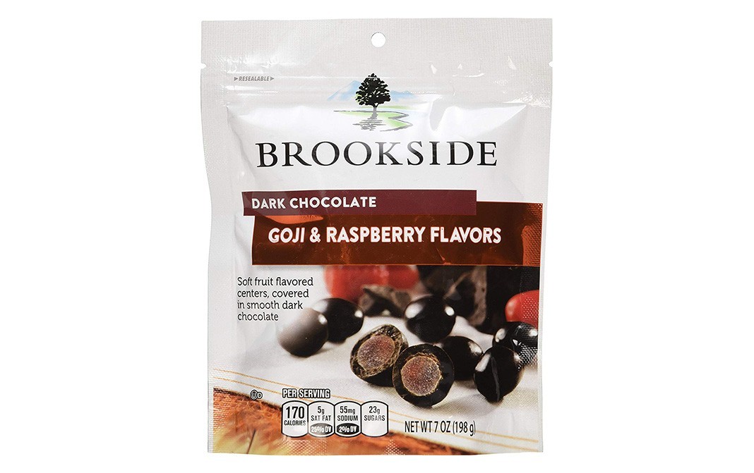 Brookside Dark Chocolate, Goji & Rasberry Flavors   Pack  198 grams